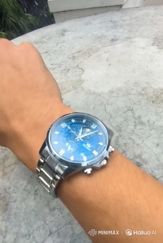 Eerie Atmosphere Showcases Creepy Table and Sparkling Watch – AI Generated Video | Hailuo AI