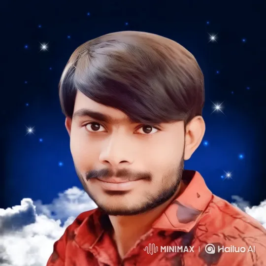 Young Man Embraces Joy Under a Starry Night Sky – AI Generated Video | Hailuo AI