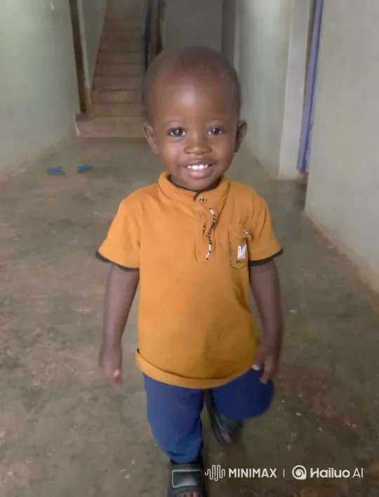 Boy Thanks Mother in Heartfelt Hallway Moment – AI Generated Video | Hailuo AI