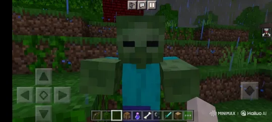 Minecraft: Dramatic Zombie Explosion in Lush Environment – AI Generated Video | Hailuo AI