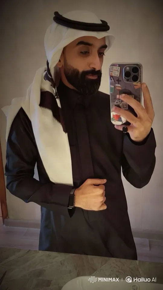 Man in Traditional Attire Prepares for Dance in Modern Setting – AI Generated Video | Hailuo AI