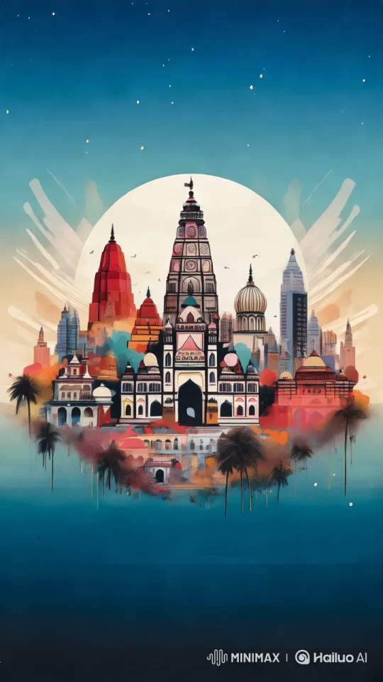 Mumbai: Harmony of Tradition and Modern Development – AI Generated Video | Hailuo AI