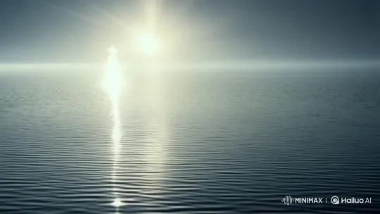 Divine Presence Overwhelms Primal Waters in Creation Scene – AI Generated Video | Hailuo AI