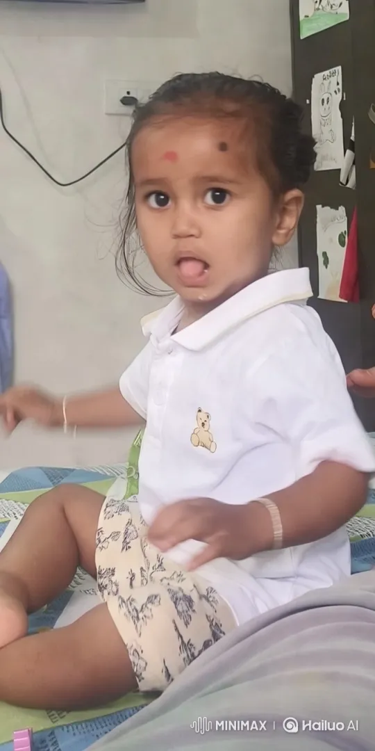 Child Dancing with Joy in Colorful Room – AI Generated Video | Hailuo AI