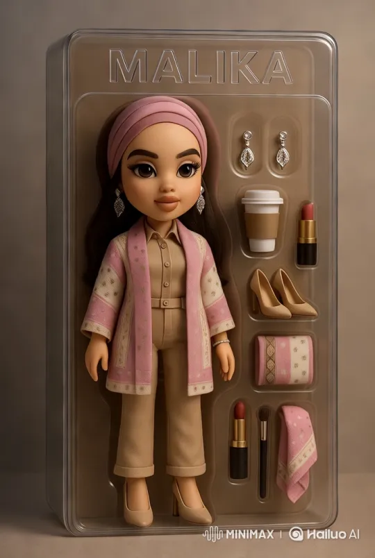 Unboxing Video: Detailed Presentation of Malika Figurine – AI Generated Video | Hailuo AI