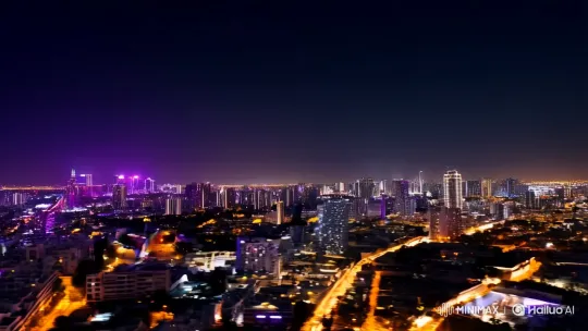 Riyadh's Nightlife: A Theatrical DJ Reveal on Instagram Reels – AI Generated Video | Hailuo AI