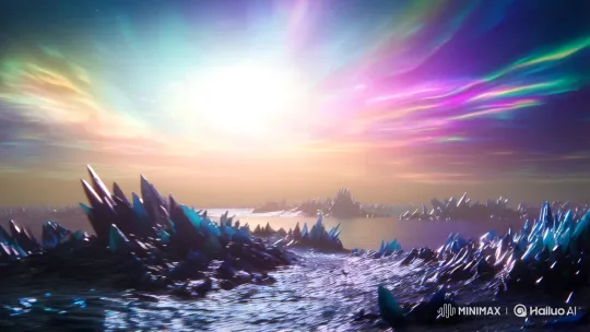 Exploring a Mysterious Exoplanet's Alien Beauty – AI Generated Video | Hailuo AI