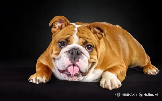 Bulldogs Enjoy City Bike Ride in Whimsical Video – AI Generated Video | Hailuo AI
