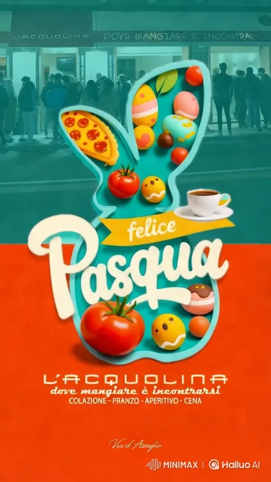 Easter Celebration at L'Acquolina Restaurant – AI Generated Video | Hailuo AI