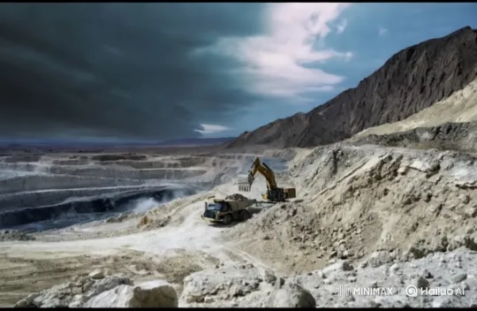 Explosive Phosphate Mining and Safety Focus – AI Generated Video | Hailuo AI