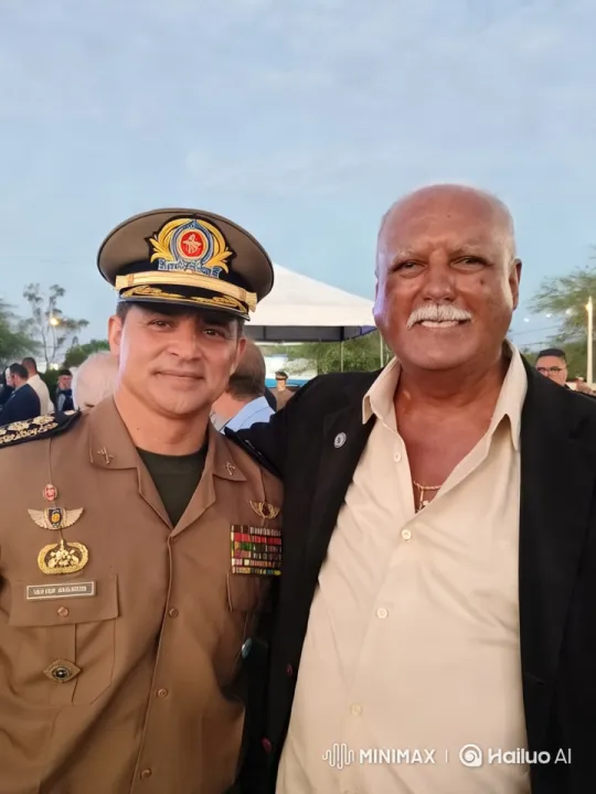 Formal Ceremony: Officer and Gentleman Stand Proudly – AI Generated Video | Hailuo AI