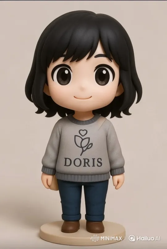 Animated Baby Figurine Waves in Live2D with Prop Dolls – AI Generated Video | Hailuo AI