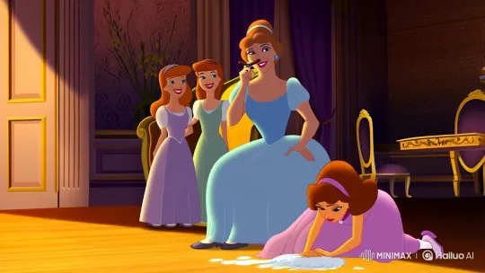 Stepmother Tortures Cinderella Amidst Luxury – AI Generated Video | Hailuo AI