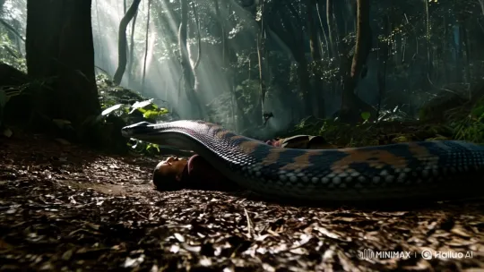 Snake Transformation: Artful Horror in Forest Setting – AI Generated Video | Hailuo AI