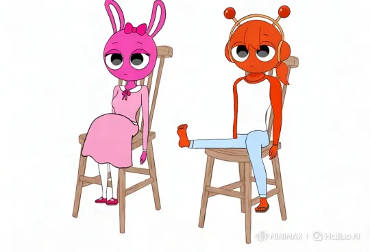 Aesthetic Interplay: Bunny and Alien's Intimate Moment – AI Generated Video | Hailuo AI