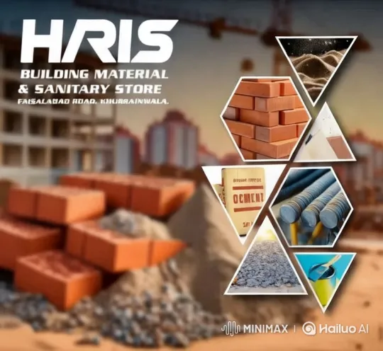 Construction Site & Tile Design Exploration – AI Generated Video | Hailuo AI