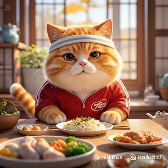 Adorable Cat in Cozy Room with Swaying Animation – AI Generated Video | Hailuo AI