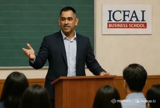 ICFAI Business School Lecture: Dynamic Educational Atmosphere – AI Generated Video | Hailuo AI