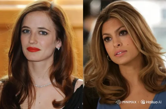 Eva Mendes and Eva Green's Lesbian Kiss Scene – AI Generated Video | Hailuo AI
