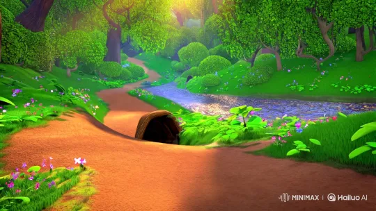 Benny the Bunny and Sammy Squirrel's Adventure – AI Generated Video | Hailuo AI