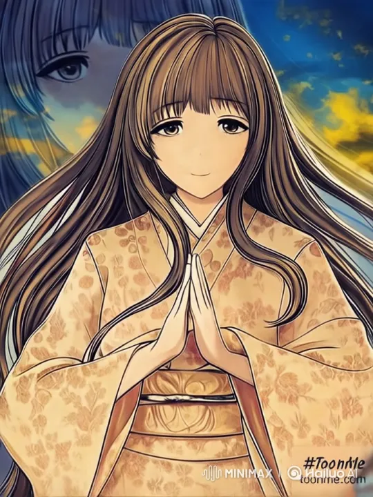 Mystical Serenity: Animated Character in Traditional Kimono – AI Generated Video | Hailuo AI