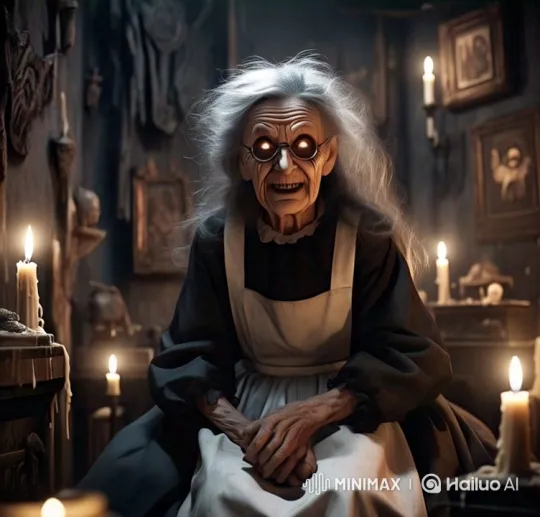 Mysterious Aesthetic: Poised Woman in Antique Room – AI Generated Video | Hailuo AI