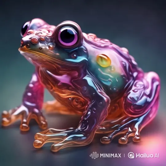 Iridescent Frog in Wetland Captured by SwampSense AI – AI Generated Video | Hailuo AI