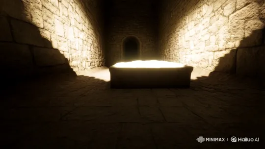 Resurrected: Awe-Inspiring Empty Tomb Scene – AI Generated Video | Hailuo AI