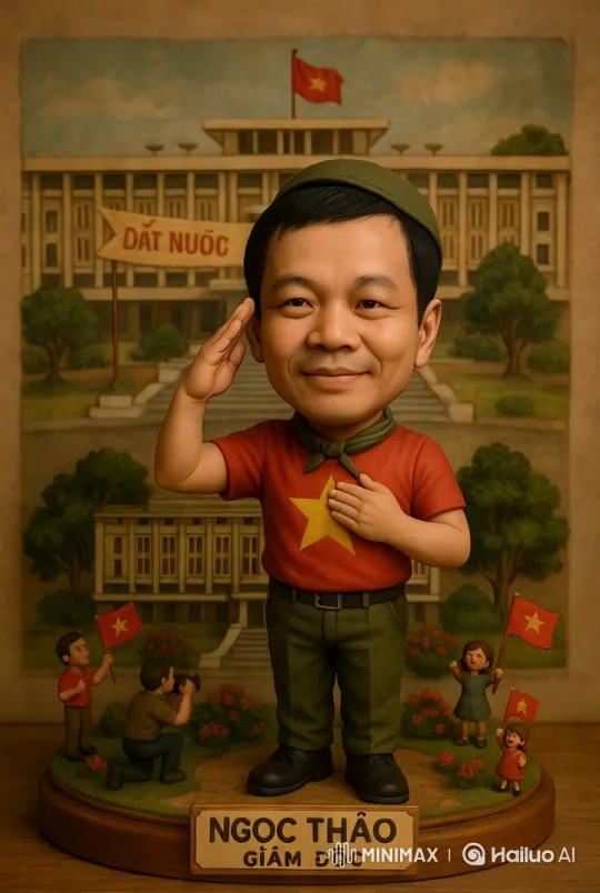 Aesthetic Display of Figurines Saluting in Historic Setting – AI Generated Video | Hailuo AI
