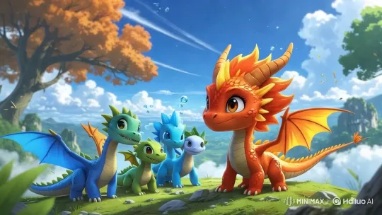 Warrior Faces Majestic Dragon on Snowy Battlefield – AI Generated Video | Hailuo AI