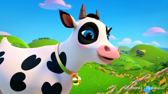 Vibrant Meadow and Its Colorful Inhabitants – AI Generated Video | Hailuo AI