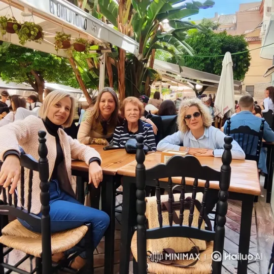 Vibrant Café Scene with Lively Social Atmosphere – AI Generated Video | Hailuo AI