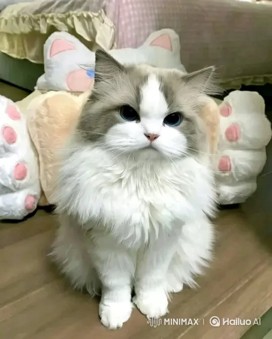 Fluffy Cat Delivers Graceful Dance Performance – AI Generated Video | Hailuo AI