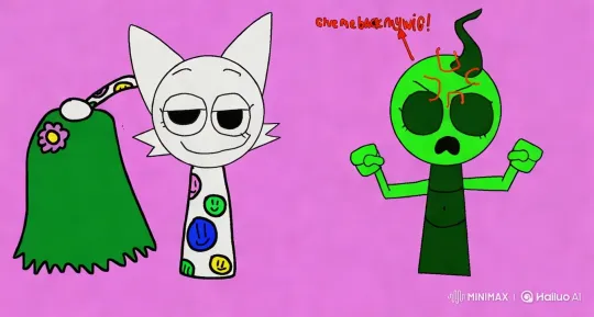 Cat and Alien's Wig Tussle in High-Style Animation – AI Generated Video | Hailuo AI