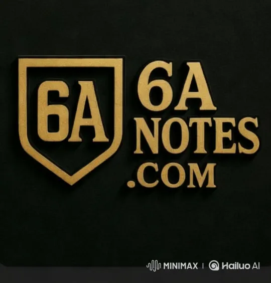 6A NOTES: Logo Introduction with Elegant Design – AI Generated Video | Hailuo AI