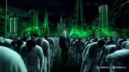 Digital Rebellion: A Cinematic Vision of Resistance – AI Generated Video | Hailuo AI
