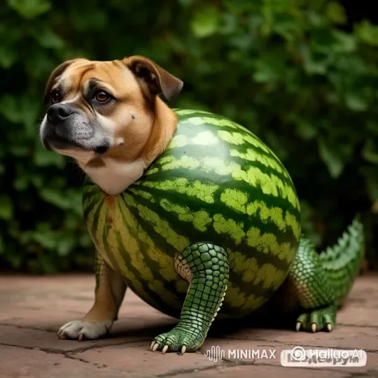 Whimsical Dancing Dog in Lush Garden Setting – AI Generated Video | Hailuo AI