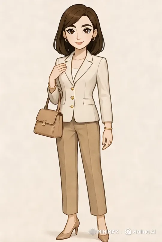 Anime Mascot Showcases Professional Style in Elegant Walk – AI Generated Video | Hailuo AI