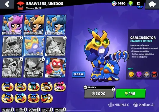 Brawler Skins Showcase and Carl Inspector Trailer – AI Generated Video | Hailuo AI