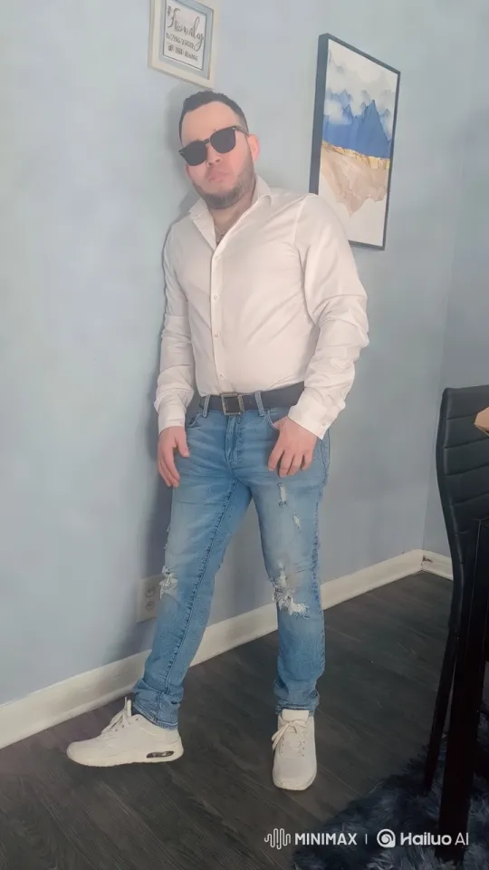 Man in Modern Room with Aesthetic Focus – AI Generated Video | Hailuo AI