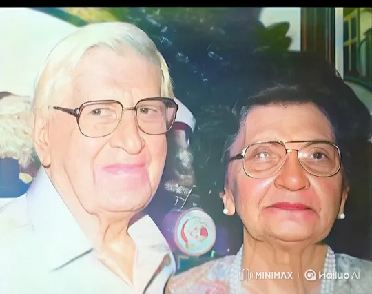 Elderly Couple Celebrates Christmas with Warmth and Affection – AI Generated Video | Hailuo AI
