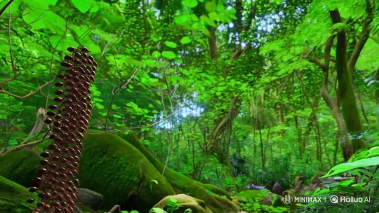Harmonious Ant Community in Verdant Forest Ecosystem – AI Generated Video | Hailuo AI
