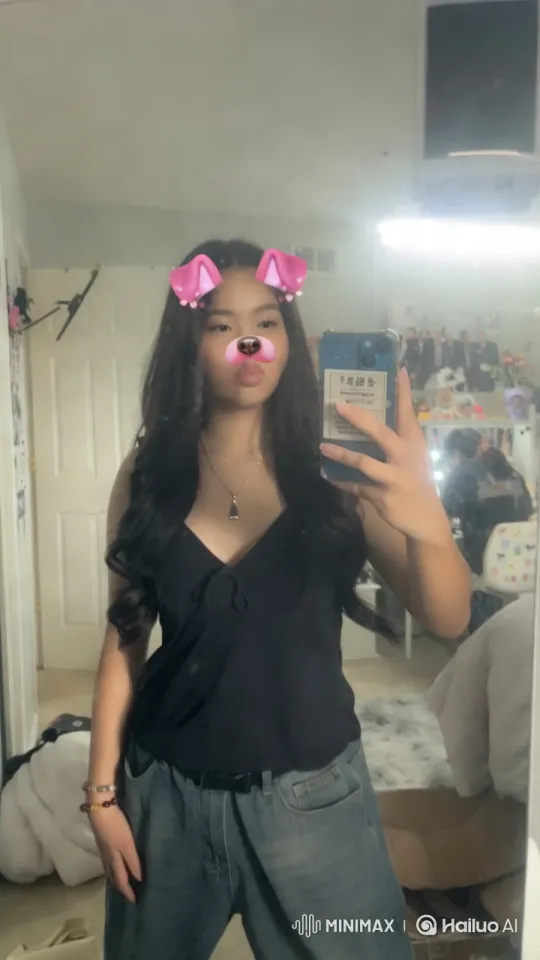 Young Woman Takes Dramatic Ice Bucket Selfie – AI Generated Video | Hailuo AI