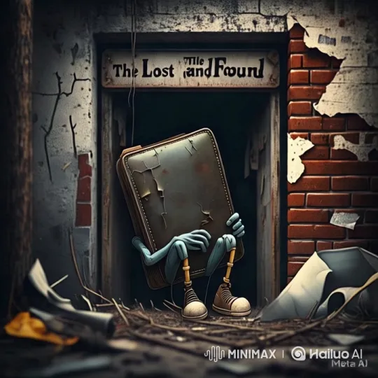 Anthropomorphic Book Guards Abandoned 'Lost and Found' – AI Generated Video | Hailuo AI
