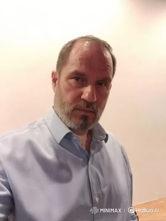 Animated Man in Light Blue Shirt Displaying Natural Movements – AI Generated Video | Hailuo AI