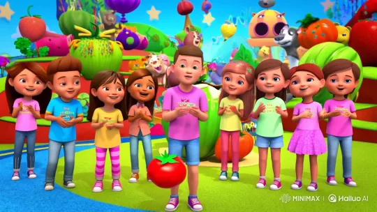 Whimsical Tomato Tale: A Playful Adventure – AI Generated Video | Hailuo AI