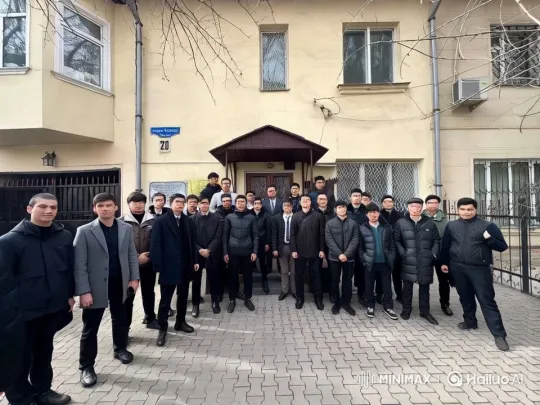 Synchronized Dance Performance in Front of Beige Building – AI Generated Video | Hailuo AI