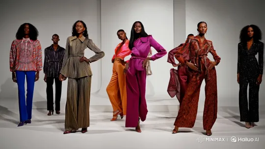 Fashion Show: ISC Models Branded Collection Showcase – AI Generated Video | Hailuo AI