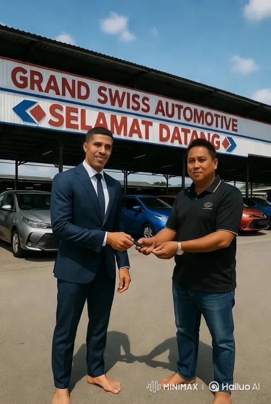 Grand Swiss Automotive Key Exchange Ceremony – AI Generated Video | Hailuo AI