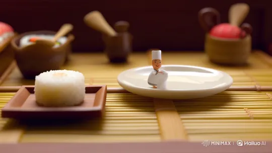 Miniature World: The Art of Sushi-Making – AI Generated Video | Hailuo AI